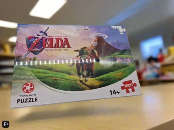 The Legend of Zelda Ocarina of Time 1000 Piece Jigsaw Puzzle