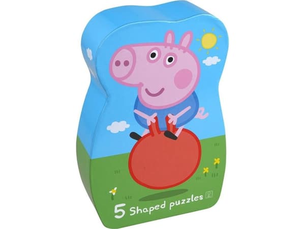 Barbo Toys Puslespill for barn George 5 puslespill 24 stk.