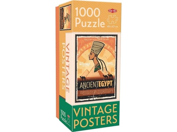 Tactic Puzzle Lovers Vintage Posters Ancient Egypt 1000 pcs puzzle