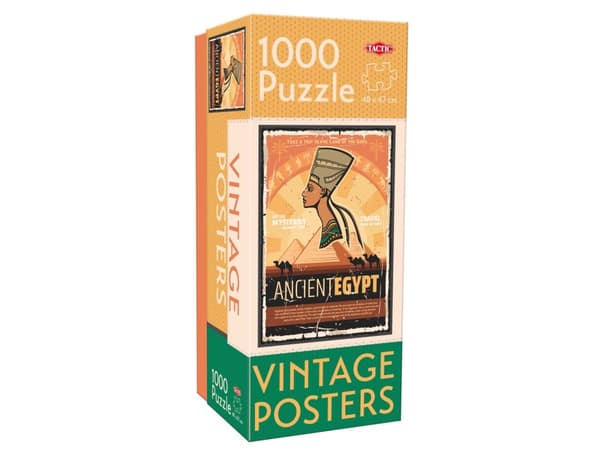 Tactic Puzzle Lovers Vintage Posters Ancient Egypt 1000 pcs puzzle