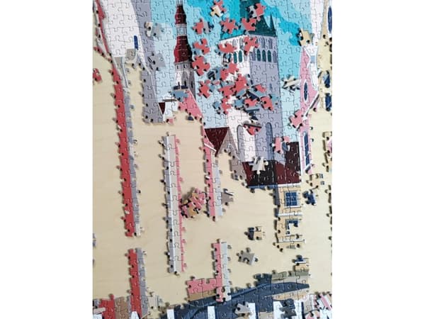 Tactic Puzzle Lovers Vintage plakater Tallinn 1000 stk puslespill