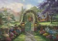 Miniatyrbild 3 av 3: Hummingbird Cottage Thomas Kinkade Pussel 1000 bitar Schmidt