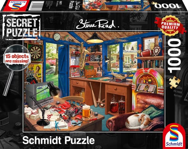 Father´s Workshop Secret Pussel 1000 bitar Schmidt