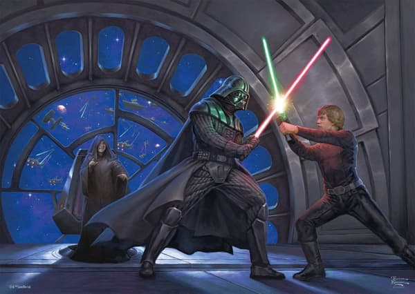 Star Wars A Son's Destiny Thomas Kinkade Puslespill 1000 brikker Schmidt