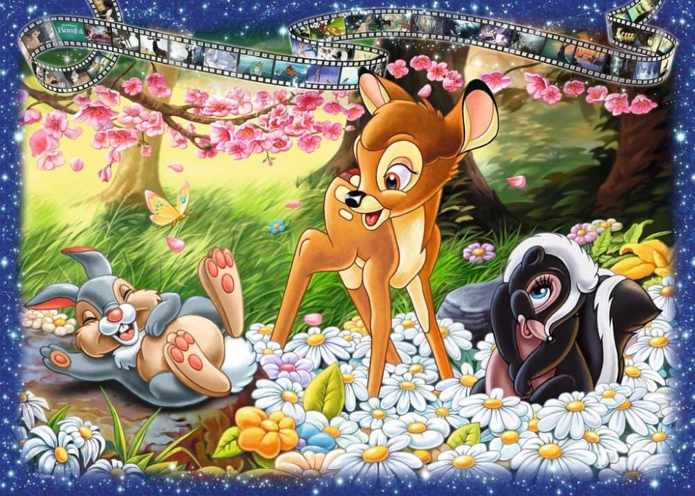 Ravensburger Pussel Disney Bambi 1000 bitar