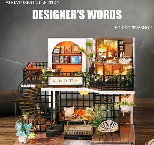 Forest teahouse minidockhus LV-001-A