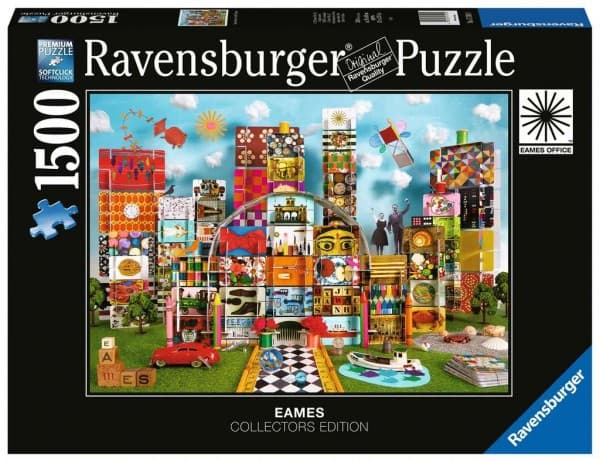 Ravensburger Eames House of Cards Fantasy, 1500 stykker, Andre, 14 år