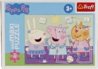 Trefl PUZZLE 20EL MINIMAXI TREFL 21126 BEZTROSKI DZIEN DZIEN