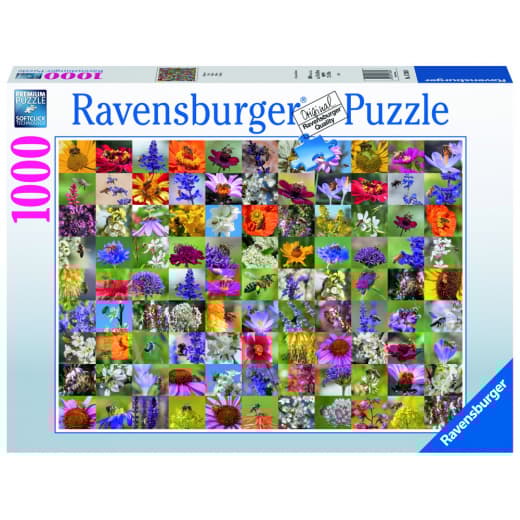 Ravensburger: Bee Collage 1000 Brikker