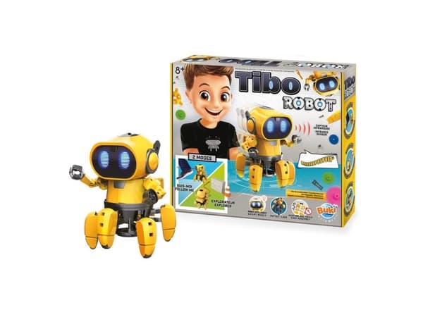 Buki Tibo the Robot, Robot, Ingeniørvitenskap, 8 år