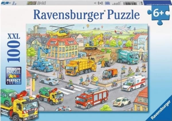Ravensburger 4005556105588, 100 stykker, Kjøretøy, 6 år
