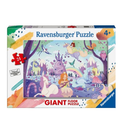 Ravensburger Lattiapalapeli - Unicorns  24 Palaa