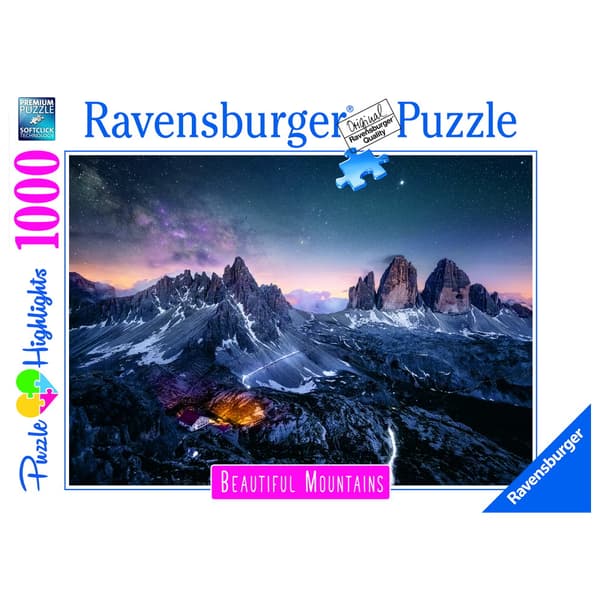 Ravensburger: Three Peaks, Dolomites 1000 Palaa