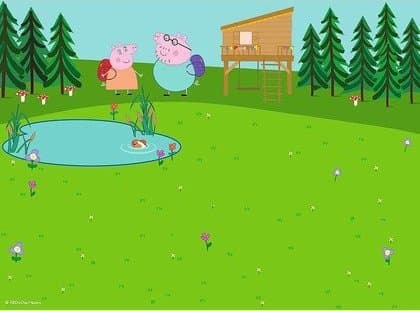Trefl Magnetic Puzzle drepte Peppa, Peppa Pig