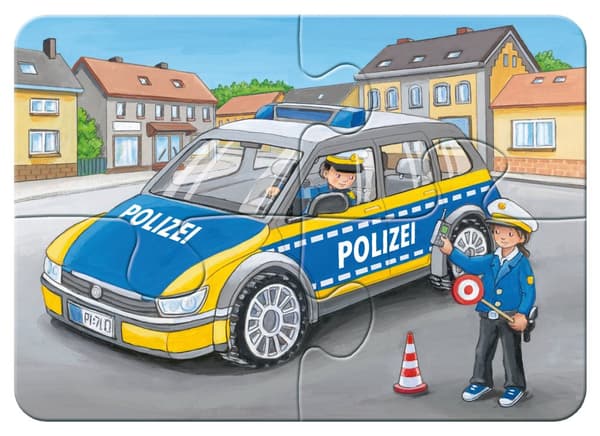 My Emergency Vehicles Puslespill 2/4/6/8 brikker Ravensburger