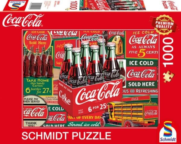 Schmidt Games Coca Cola - Classic, palapeli (1000 palaa)