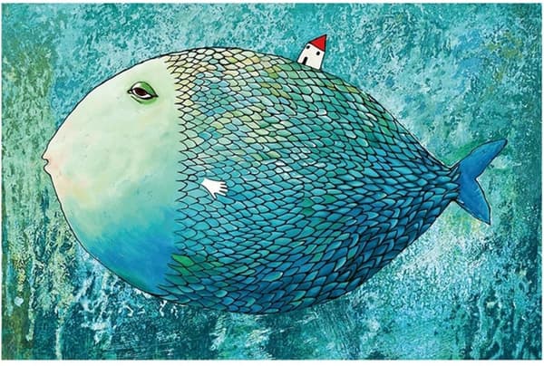 Pussel 1000 bitar "Fisk"