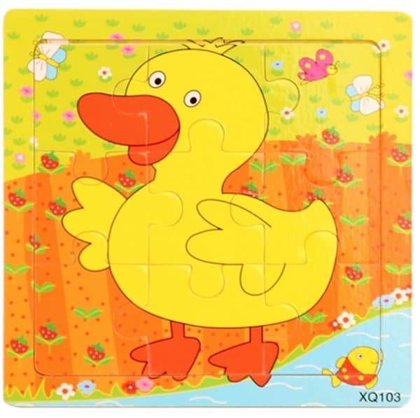9-delt puslespil, Duck