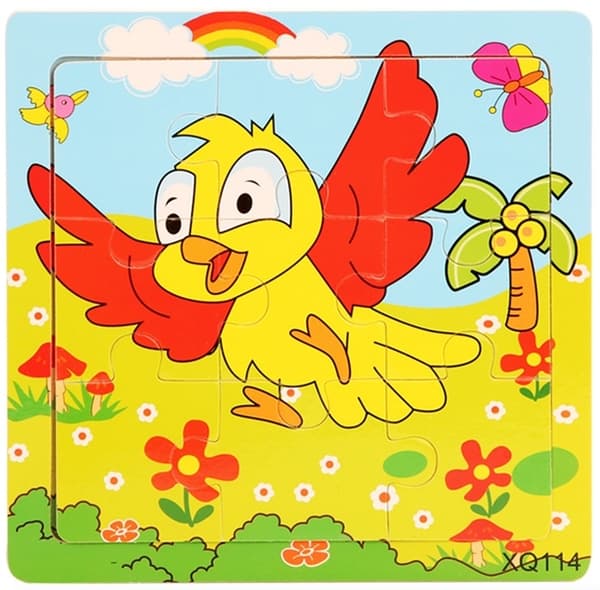 Puslespill i 9 deler, Bird