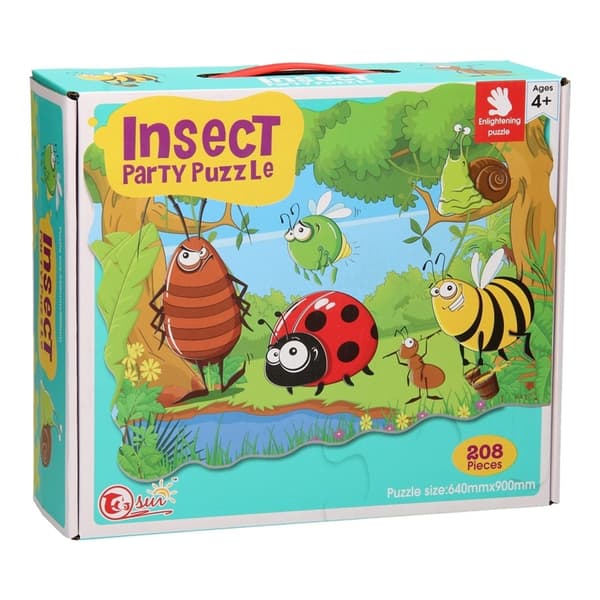 208-bit puslespil, Insekter