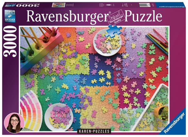 Puzzles On Puzzles Pussel 3000 bitar Ravensburger