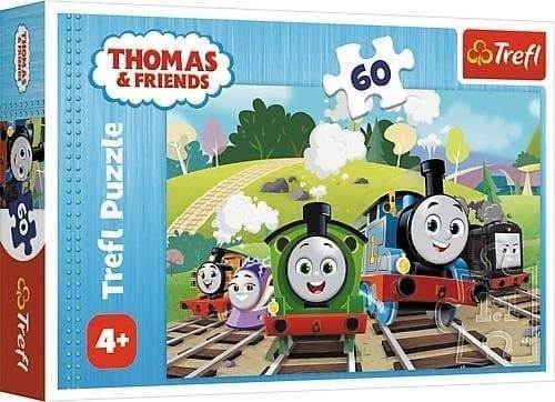 Trefl Puzzle 60 elementtiä Tom matkalla, Tom ja ystävät