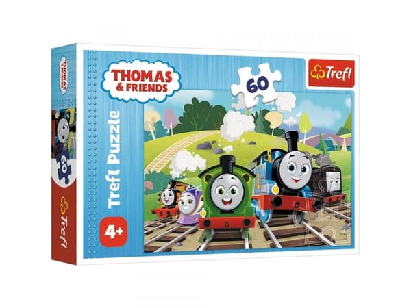 Trefl Puzzle 60 elementtiä Tom matkalla, Tom ja ystävät