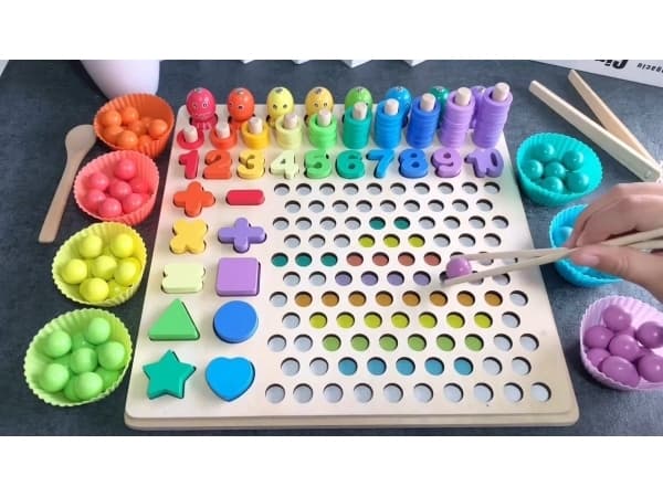 Puzzle Kruzzel Puinen palapeli - helmiä DU17252