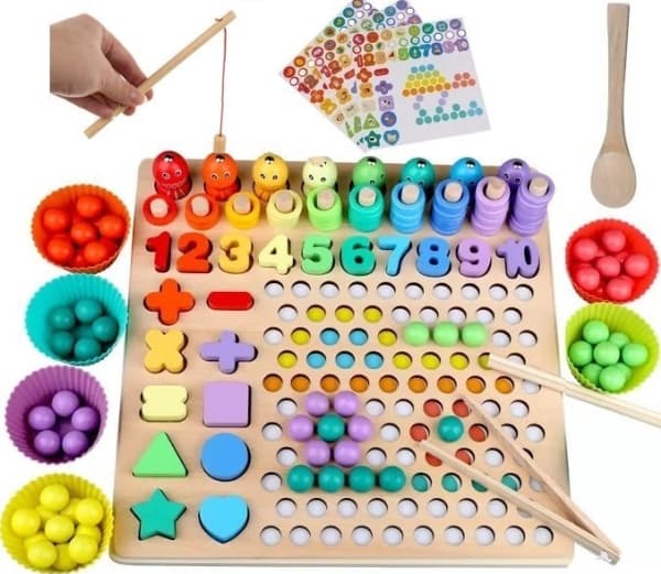 Puzzle Kruzzel Puinen palapeli - helmiä DU17252