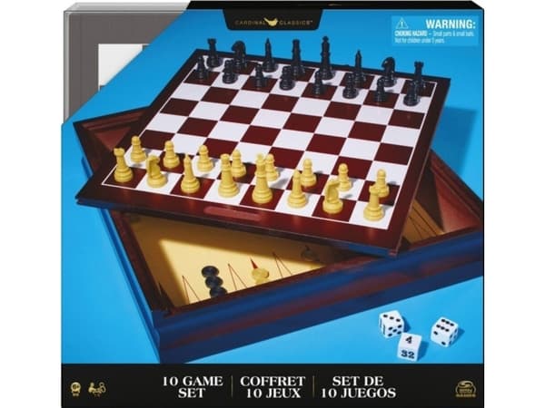 Spin Master-samling av 10 klassiske spill