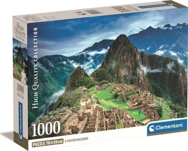 Clementoni Machu Picchu, 1000 stykker, By, 10 år