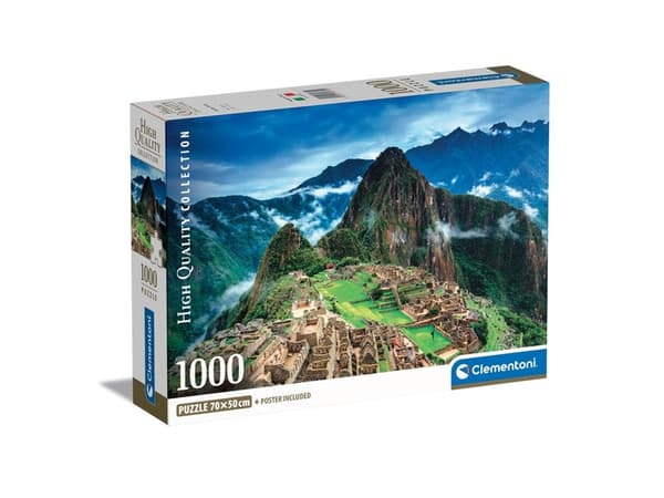 Clementoni Machu Picchu, 1000 stykker, By, 10 år