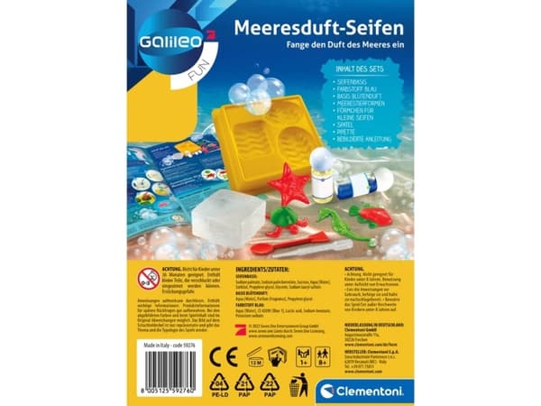 Clementoni 59276, Soap, Beauty, 8 År, Multifärg