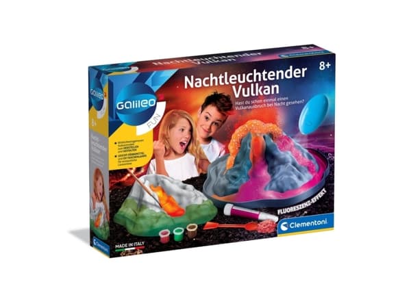Clementoni Galileo Fun 59261, Vulkan, Vulkanologi, 8 år