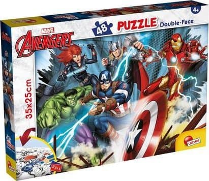 Lisciani LISCIANI MARVEL PUSSEL DF M-PLUS 48 AVENGERS