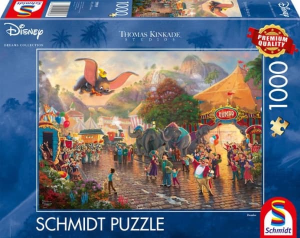 Schmidt Games Thomas Kinkade Studios: Disney - Dumbo, Puzzle
