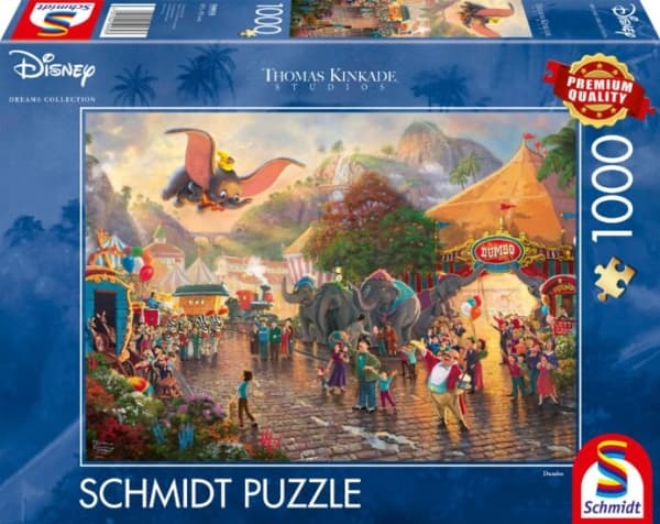 Schmidt Games Thomas Kinkade Studios: Disney - Dumbo, Puzzle