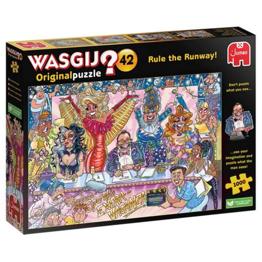 Wasgij? Original #42 - Rule the Runway! 1000 Palaa