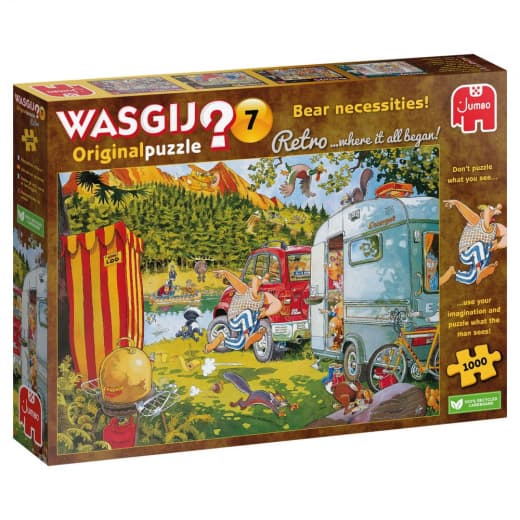 Wasgij? Original #7 - Bear necessities! 1000 Palaa