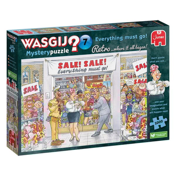 Wasgij? Mystery #7 - Everything Must Go! 1000 Brikker