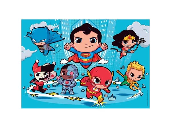 Clementoni Supercolor DC Comics Superfriends, 30 stykker, Tegneserier, 3 år
