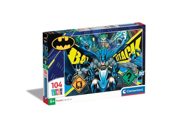 Clementoni Batman, 104 kpl, Sarjakuvat, 6 vuosi/vuosia