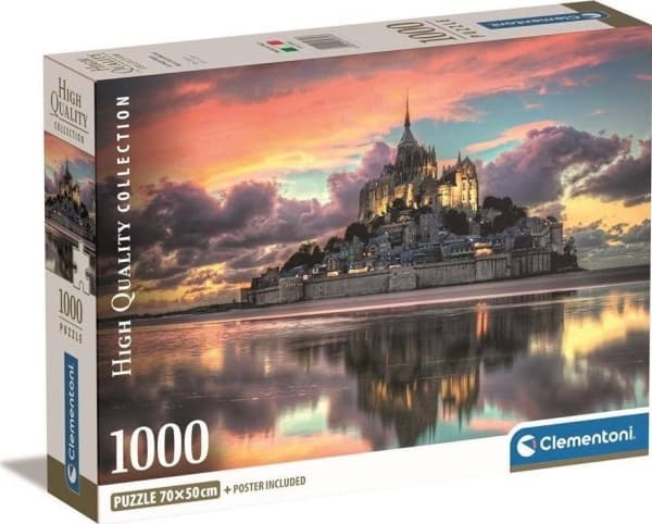 Clementoni 39769, 1000 stykker, Bygninger, 10 år