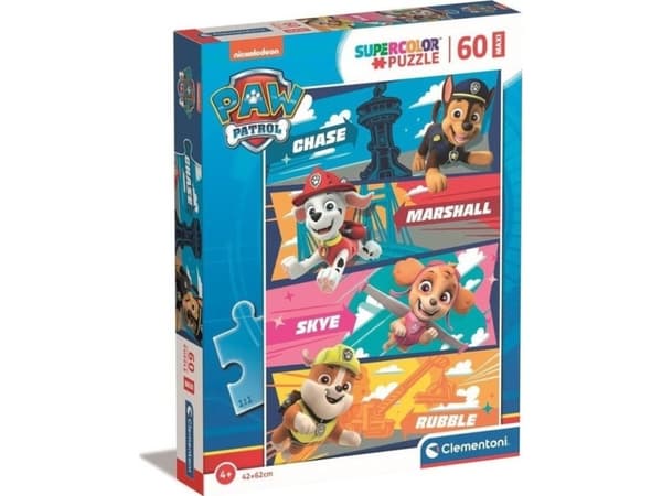 Clementoni CLE pussel 60 maxi SuperColor Psi Patrol 26592