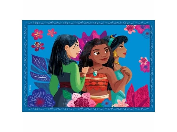 Clementoni Supercolor Disney Princess, 12 stykker, Tegneserier, 3 år