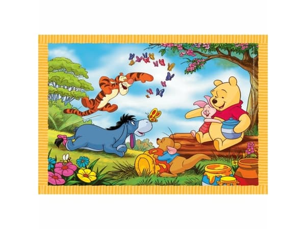 Clementoni CLE palapeli 4in1 SuperColor Nalle Puh 21514