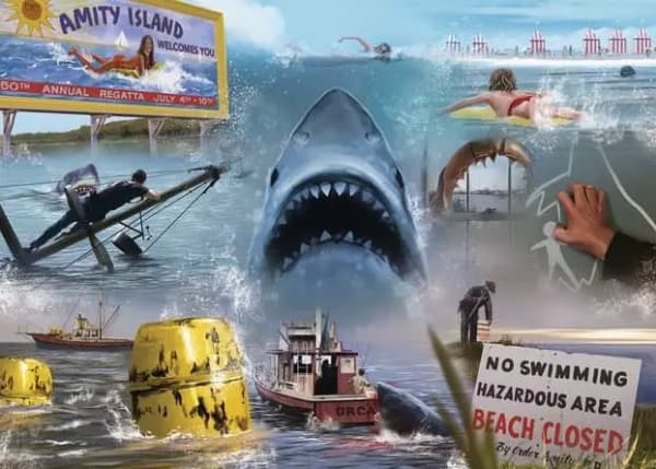 Ravensburger Jaws, 1000 stykker, Andre, 14 år