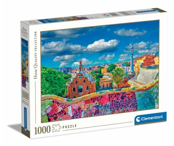 Clementoni CLE puzzle 1000 HQ Park Guell Barcelona 39744 Barcelona 39744