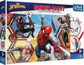 Pikkukuva 1 / 4: Puzzle Trefl Kaksipuolinen palapeli 24 elementtiä Super Maxi Spiderman goes into action 3in1