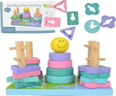 Tre Pyramid Shape Sorter MG-523